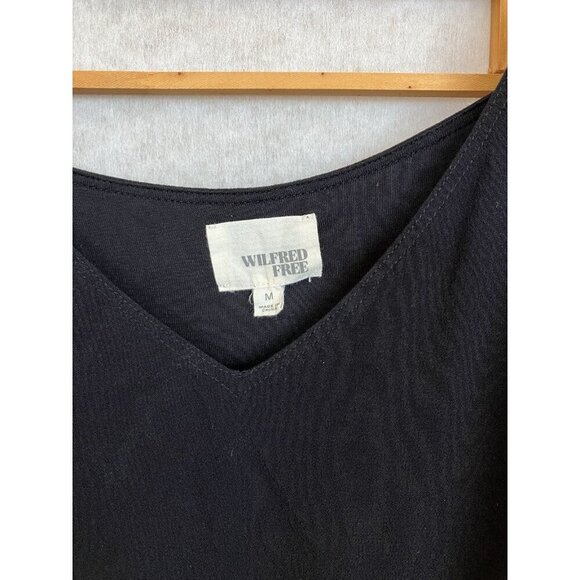 Aritizia Women’s WILFRED FREE Vivienne Dress, Black, Medium, Mini Fully Lined - Picture 5 of 13